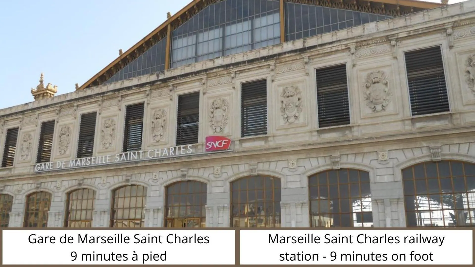 Le Panoramique - Appartement T3 Centre-Ville, Vieux-Port, Gare Saint-Charles Marseille Apartment